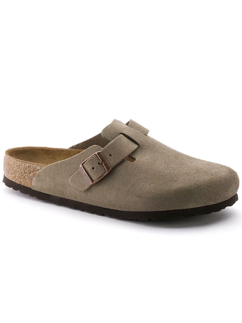 Birkenstock Bostons Suede Taupe
